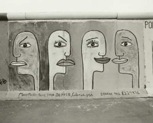 Tolerance : Tolerance. Bild 92 der East Side Gallery