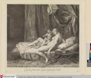 Casta placent; Lusus deifidiose Vale. [Venus und Amor]