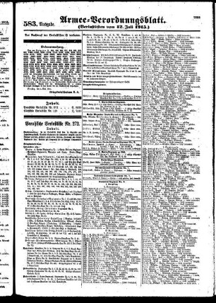 583. Ausgabe. Montag, 12. Juli 1915