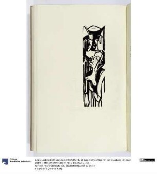 Gustav Schiefler. Das graphische Werk von Ernst Ludwig Kirchner. Band II. Maskenszene