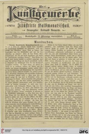 1. September-Heft 1892