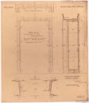Dienstwohnung des Reichsaußenministers Joachim von Ribbentrop, Berlin-Mitte Umbau: Tür Nr. 7