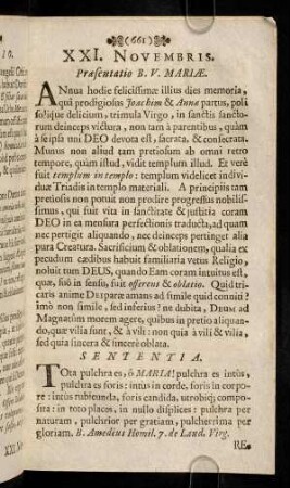 661-670, XXI. - XXV. Novembris