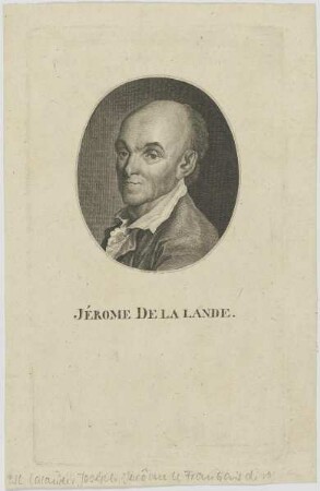 Bildnis des Jérome de La Lande