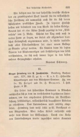 693-695 [Rezension] Joachimsen, Paul, Gregor Heimburg