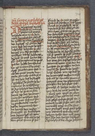 Van Sante Agilolfus dem Ertztenbischoff van Collen.