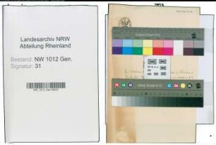 Schriftverkehr betr. Sonderfälle (mit Fragebögen): N - R