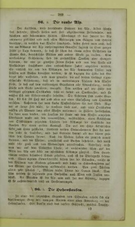 96. a. Die rauhe Alp