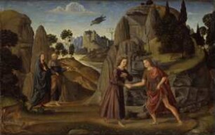 Begegnung des Christusknaben mit dem Johannesknabe
