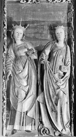 Die heiligen Katharina und Barbara