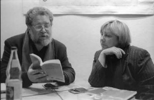 Brecht-Haus : Im Brecht-Haus: Richard Pietrass und Ewa Lipska