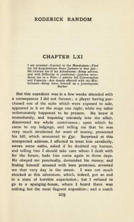 Chapter LXI. I am arrested - ...