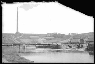 Halsbrücke. Höchste Esse der Erde 140 m