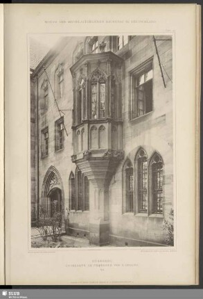 Nürnberg, Chorerker am Pfarrhofe von S. Lorenz