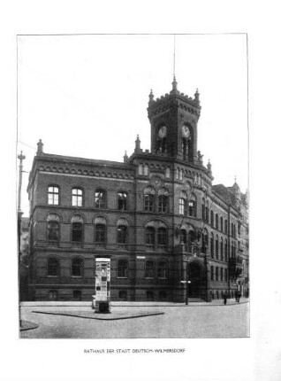 Rathaus der Stadt Deutsch-Wilmersdorf