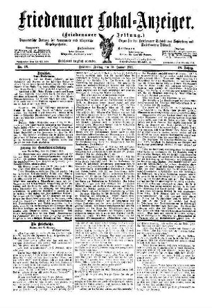 Nr. 18, 20.01.1911