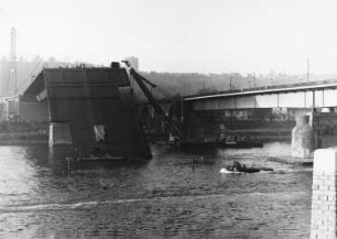 Einsturz Südbrücke 1971 Koblenz/Rhein
