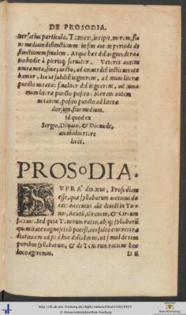 Prosodia