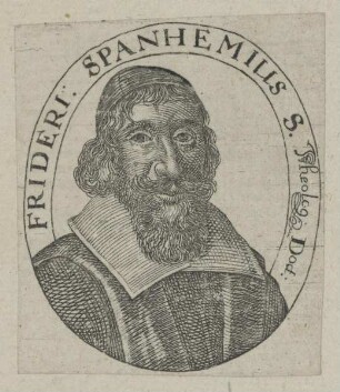 Bildnis des Fridericus Spanhemius