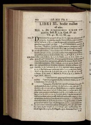 Libri XL. hodie nullus est usus