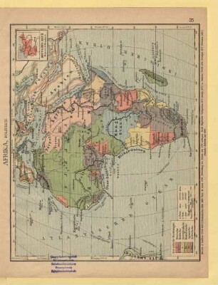 Afrika, politisch, Deutsches Reich