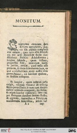 Monitum