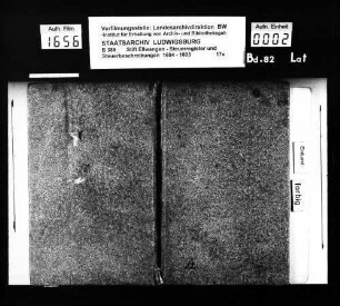 Steuerbeschreibungen und Steuerregister im Ammanamt Beständige Steuerbeschreibung