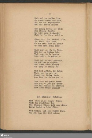 Der Chemnitzer Jakobitag