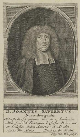 Bildnis des Joannes Savbertvs