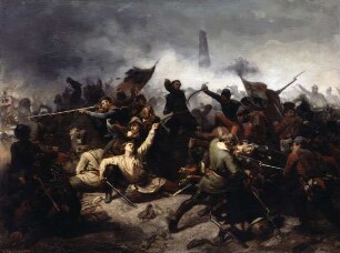Das Gefecht bei Bau, 09. April 1848