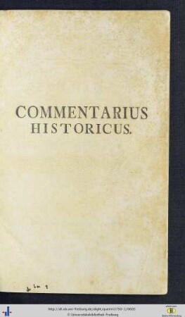 Pars I: Commentarii de rebus pertinentibus