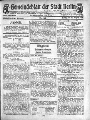 1924,35: Nr. 35, 31. August 1924