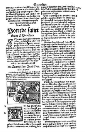 Vorrede sanct Lucas zů Theophylo.