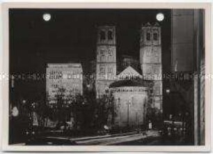 Köln, Gerling-Konzern-Hochhaus und St. Gereon