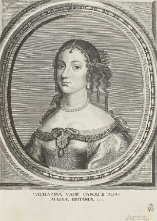 Portrait Catharina von Braganza