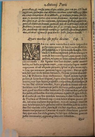 De peste libri tres