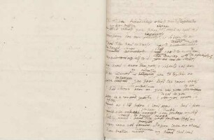 Wahrscheinlich Übersetzung eines Briefs an einen Bruder, von Karoline Luises Hand.