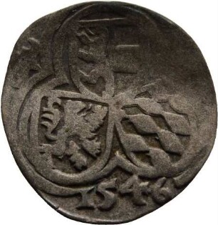 Münze, 2 Pfennig, 1546