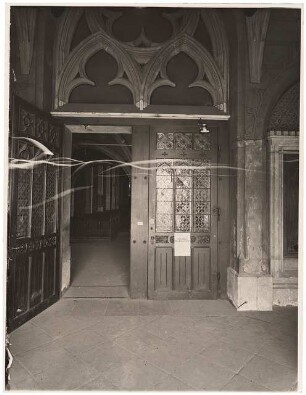 Thomaskirche, Leipzig Bachgruft: Tür