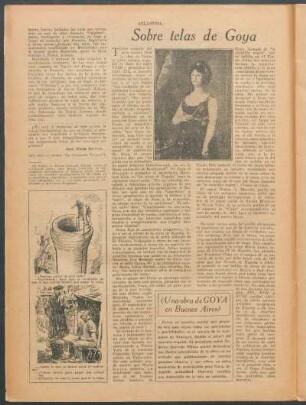 ¿Una obra de Goya en Buenos Aires?