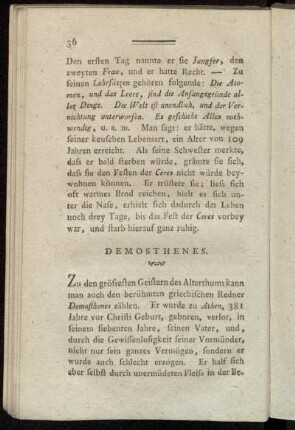 Demosthenes. - Pittacus.