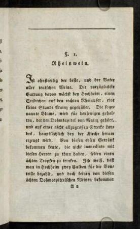 5-15, §. 1. Rheinwein. - §. 9. Ungarischer Wein.