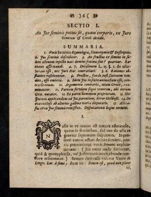 6-16, Sectio I