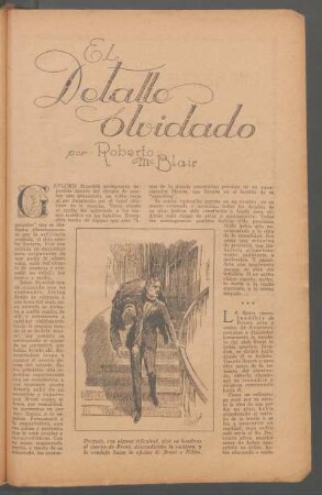 El detalle olvidado : Ilustraciones de A. Rechaín