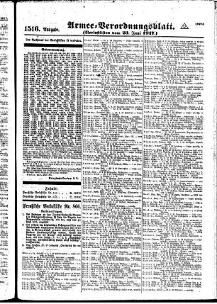 1516.Ausgabe. Samstag, 23. Juni 1917