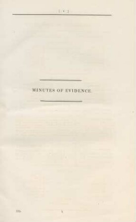 Minutes of evidence