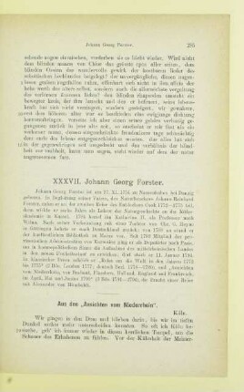 XXXVII. Johann Georg Forster