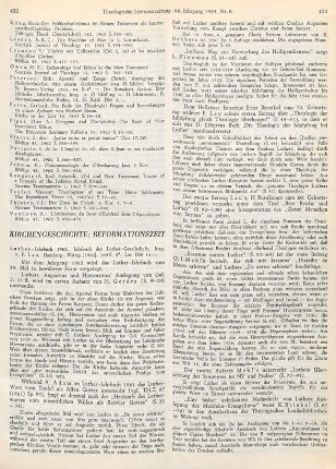 433-435 [Rezension] Luther Jahrbuch 1962. Jahrbuch der Luther-Gesellschaft