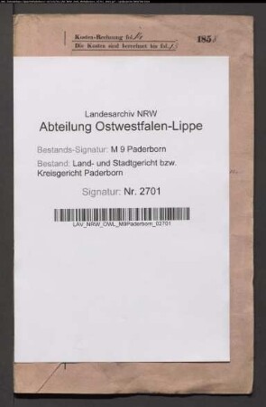 Erblasser: Happe, Josephine, geb. Schelhase: