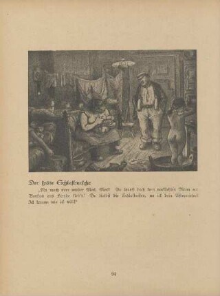 Der späte Schlafbursche